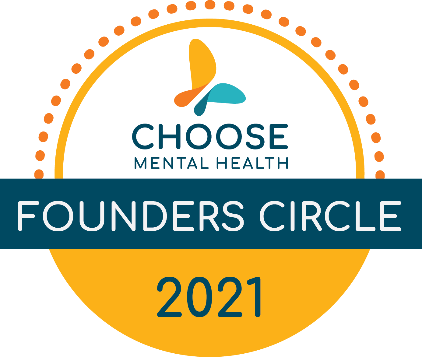 Choose Mental Health Founder's Circle Badge
